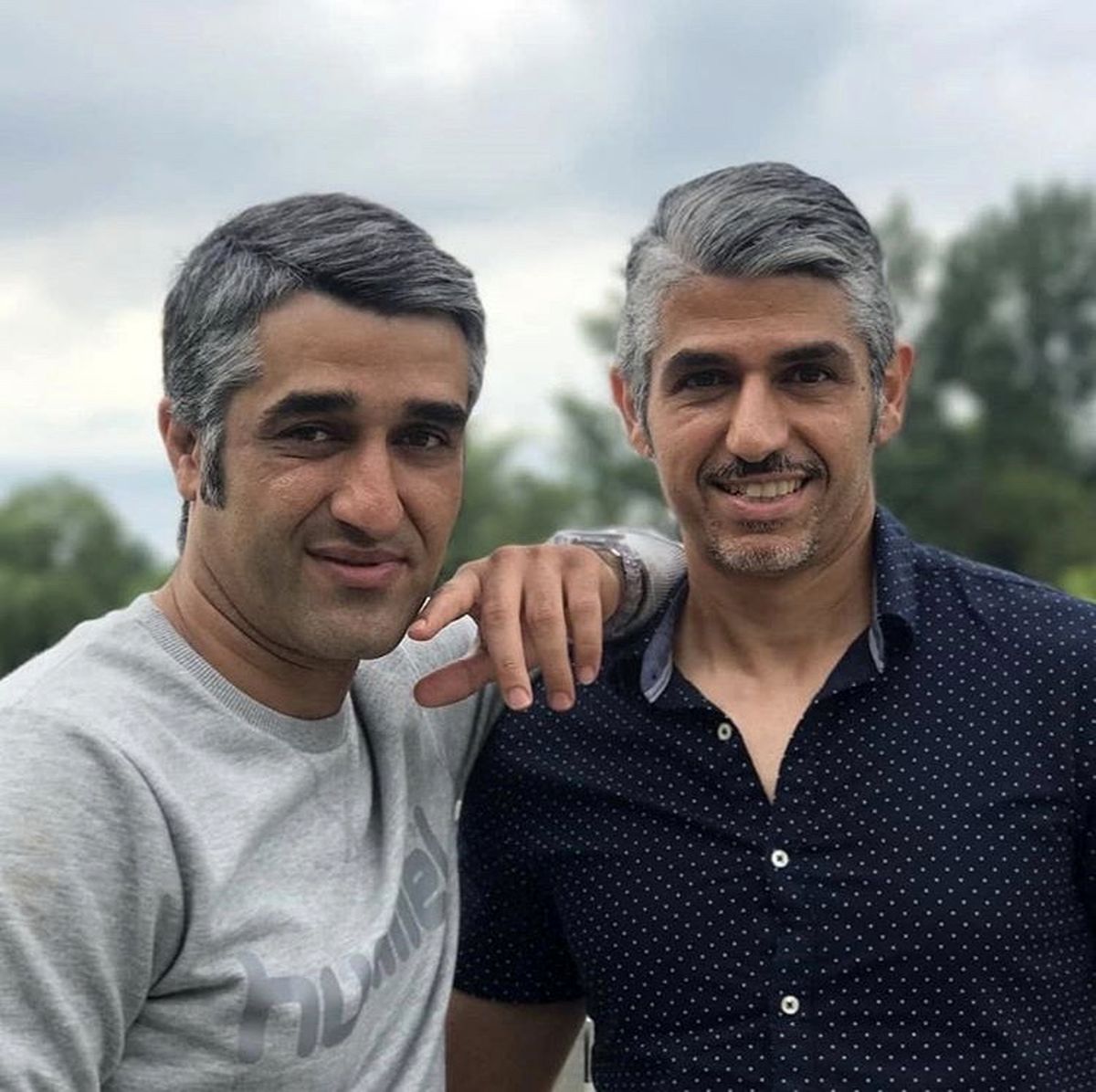 شباهت پژمان جمشیدی به برادرش + عکس