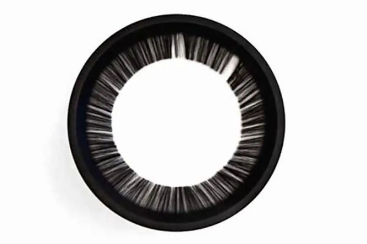 اعلام ساعت با مژه!