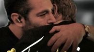 پدر گلزار در آغوش پسرش + عکس