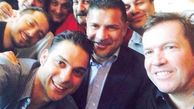 ناهار چند سال قبل «پیمان معادی» با على دایى و همایون شجریان/عکس 