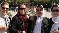 فریبا کوثری و جمعی از خانم های بازیگر در پارک + عکس