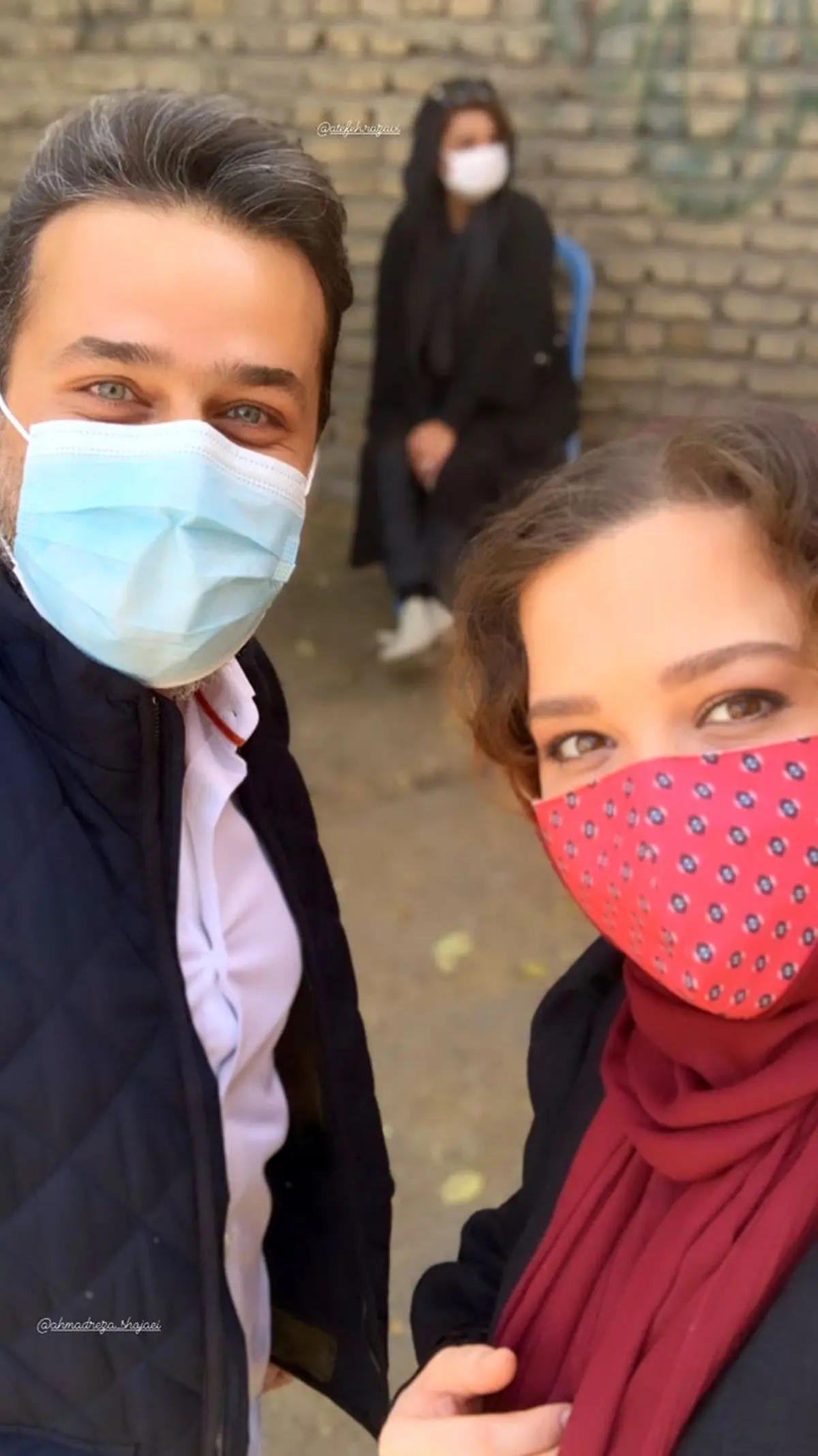 سلفی مهراوه شریفی نیا با دوستانش + عکس