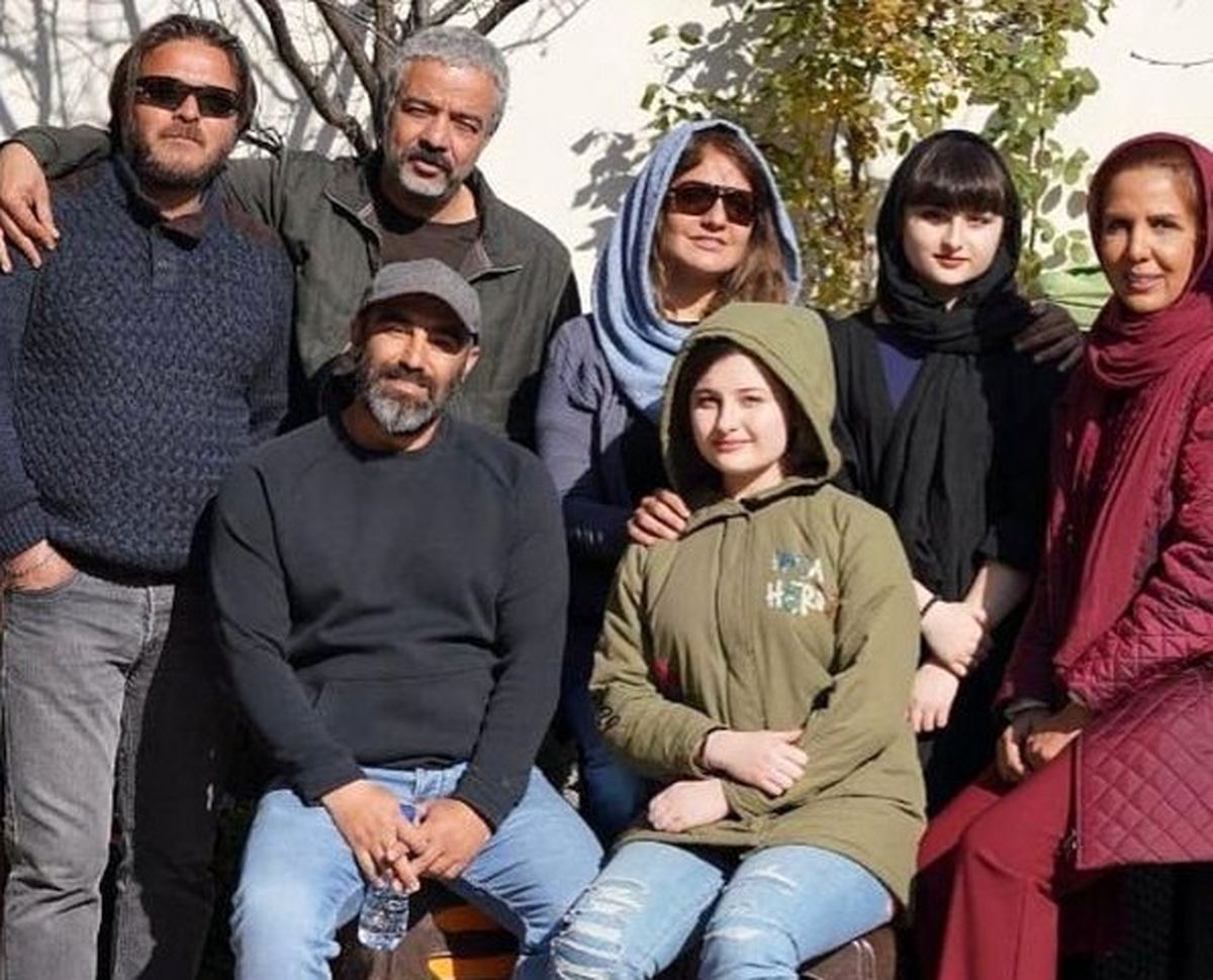 نقی بچه هایش را سرکار برد+عکس