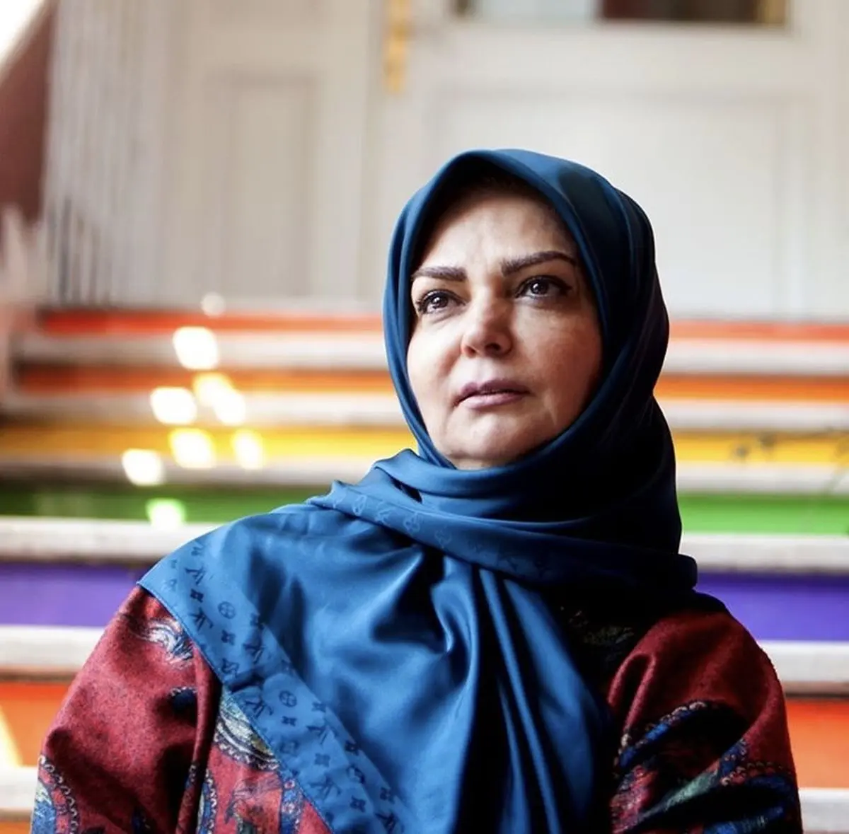 نگاه پر معنای الهه رضایی + عکس