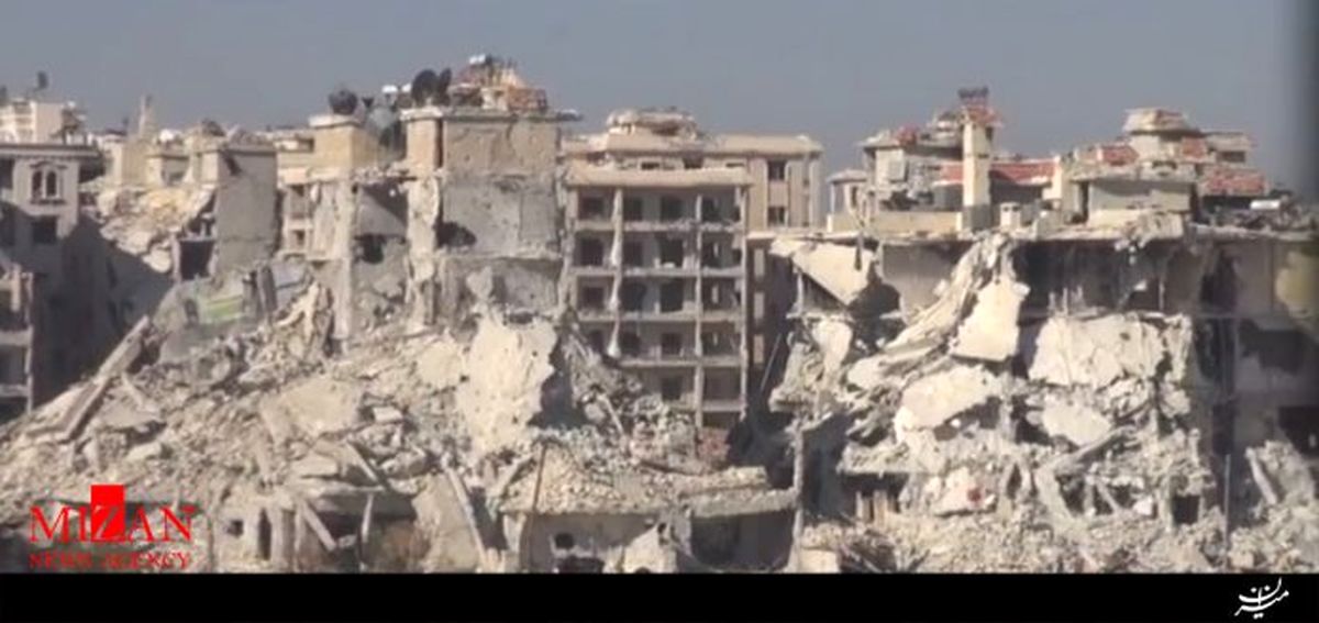انفجار انبار مهمات گروه‎های تروریستی در حلب