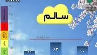 کیفیت هوای تهران سالم است