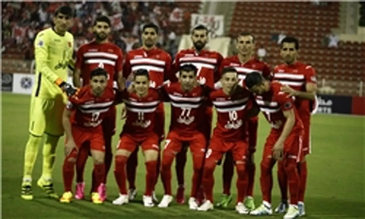 ترکیب تیم فوتبال پرسپولیس مشخص شد