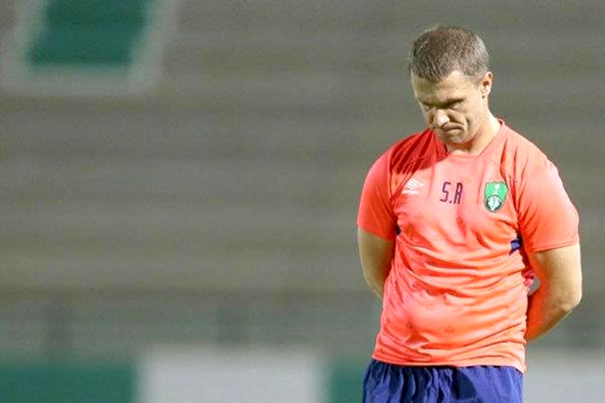 هشدار سرمربی الاهلی درباره پرسپولیس
