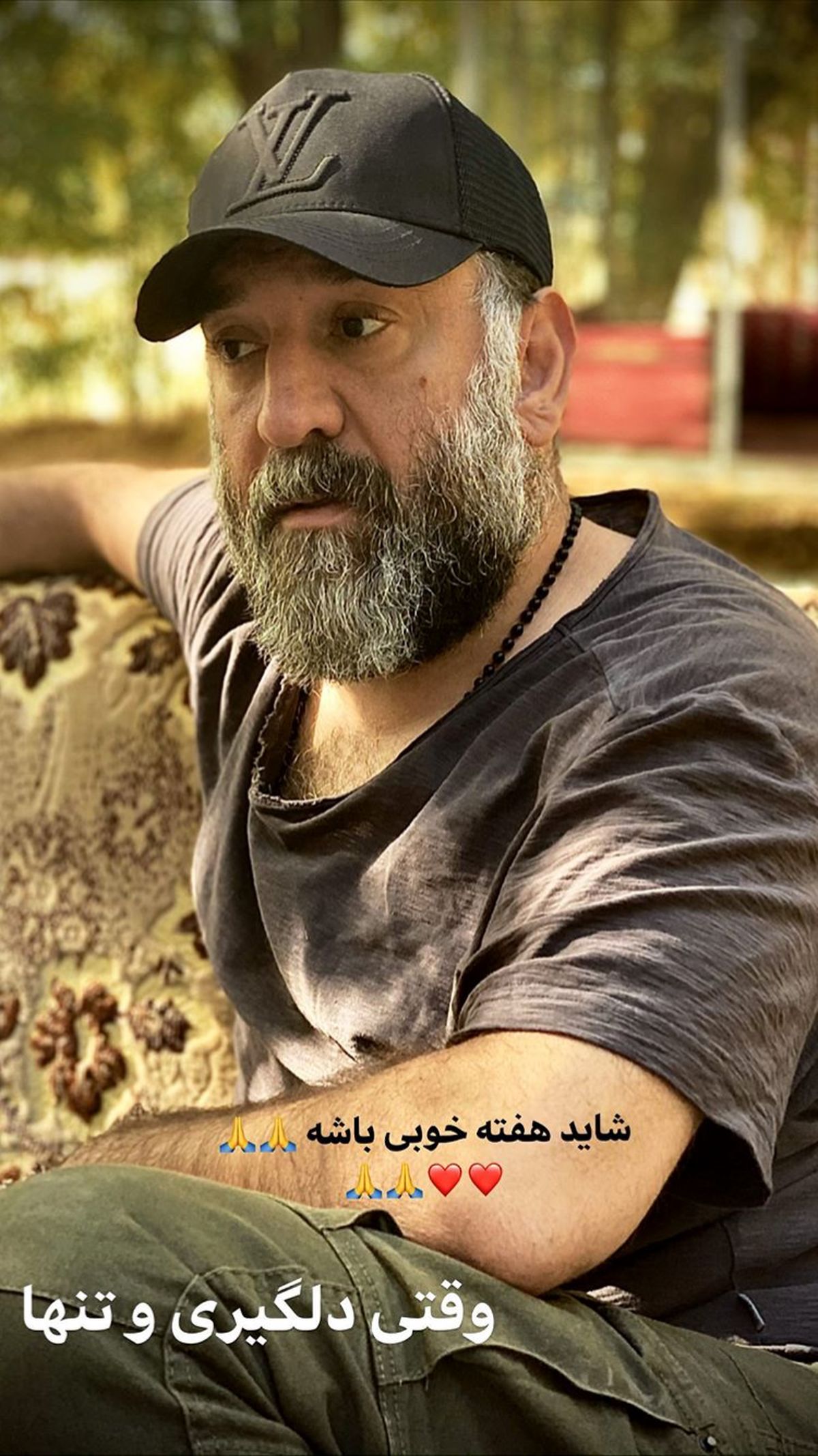 تنهایی علی انصاریان + عکس