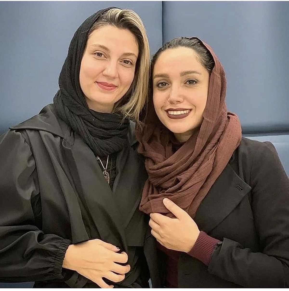 حدیثمیرامینی ودوستش + عکس