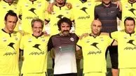 تیم فوتبال هنرمندان معروف + عکی