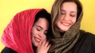 عکس عاشقانه ملیکا شریفی نیا و خواهر هنرمندش