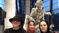 داور معروف عصر جدید در کنار همسر و دخترش+عکس