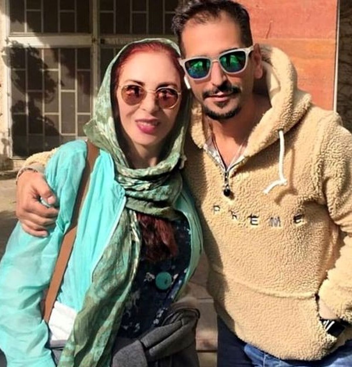 شباهت دیدنی افسانه بایگان و پسر رشیدش+عکس