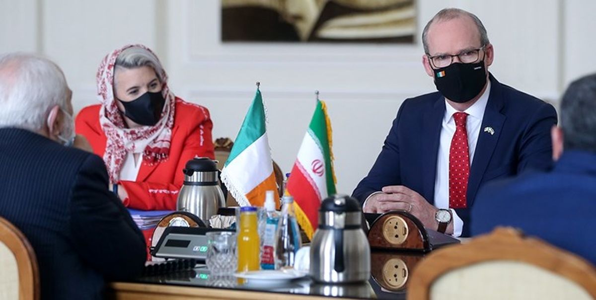 رایزنی ظریف با وزیر خارجه ایرلند