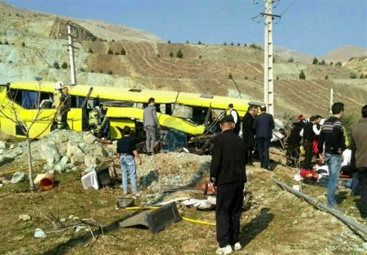 واژگونی اتوبوس در یکی از واحدهای دانشگاه آزاد با ۷ کشته