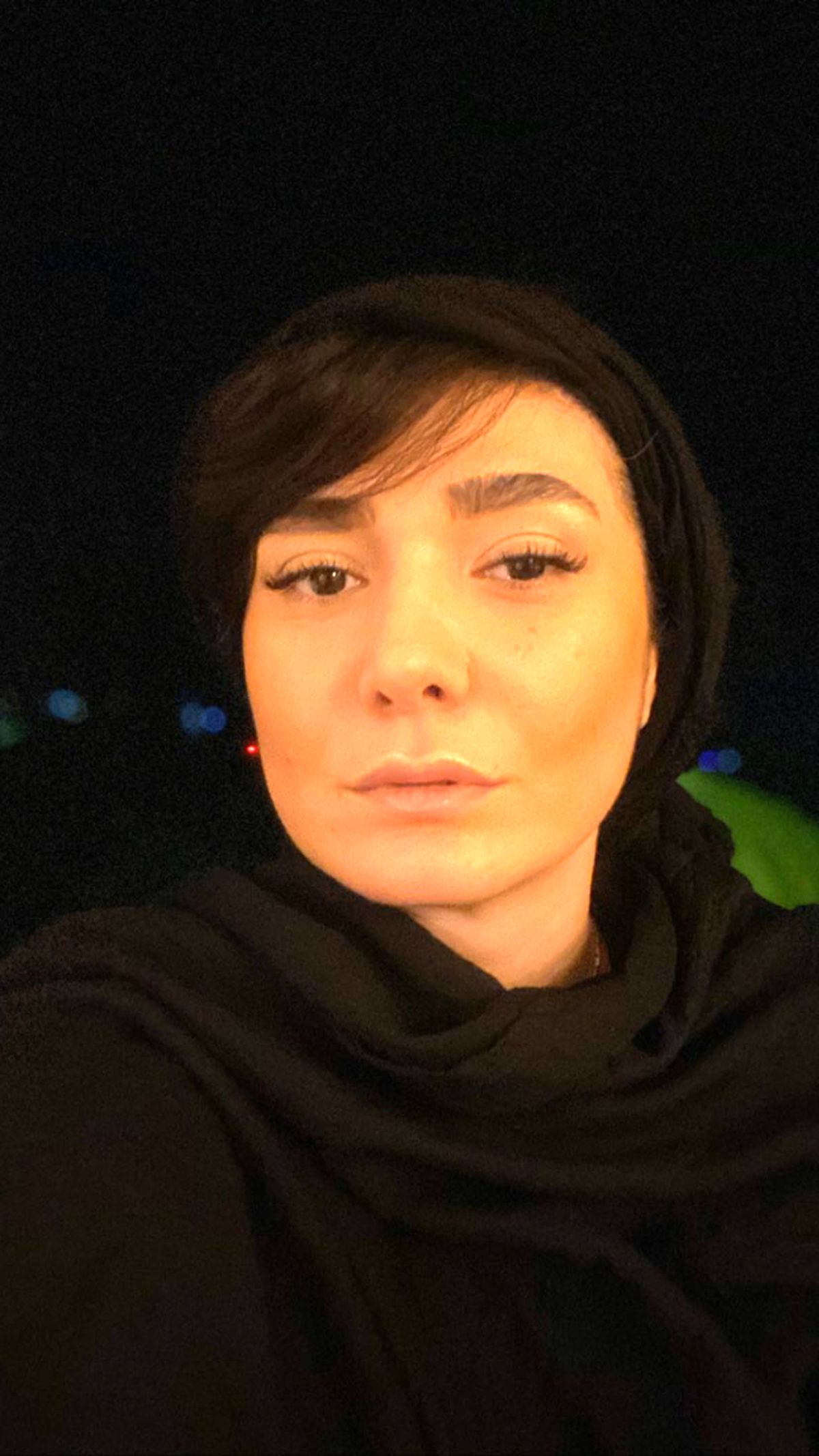 استایل مشکی مینا وحید + عکس