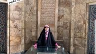 عکس از ادامه ی شیرازگردی های خانم مجری