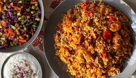 دمی مراکشی یک پلو مخلوط ساده و عالی