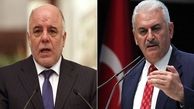 گفتگوی العبادی و یلدریم در مورد همه پرسی اقلیم کردستان عراق