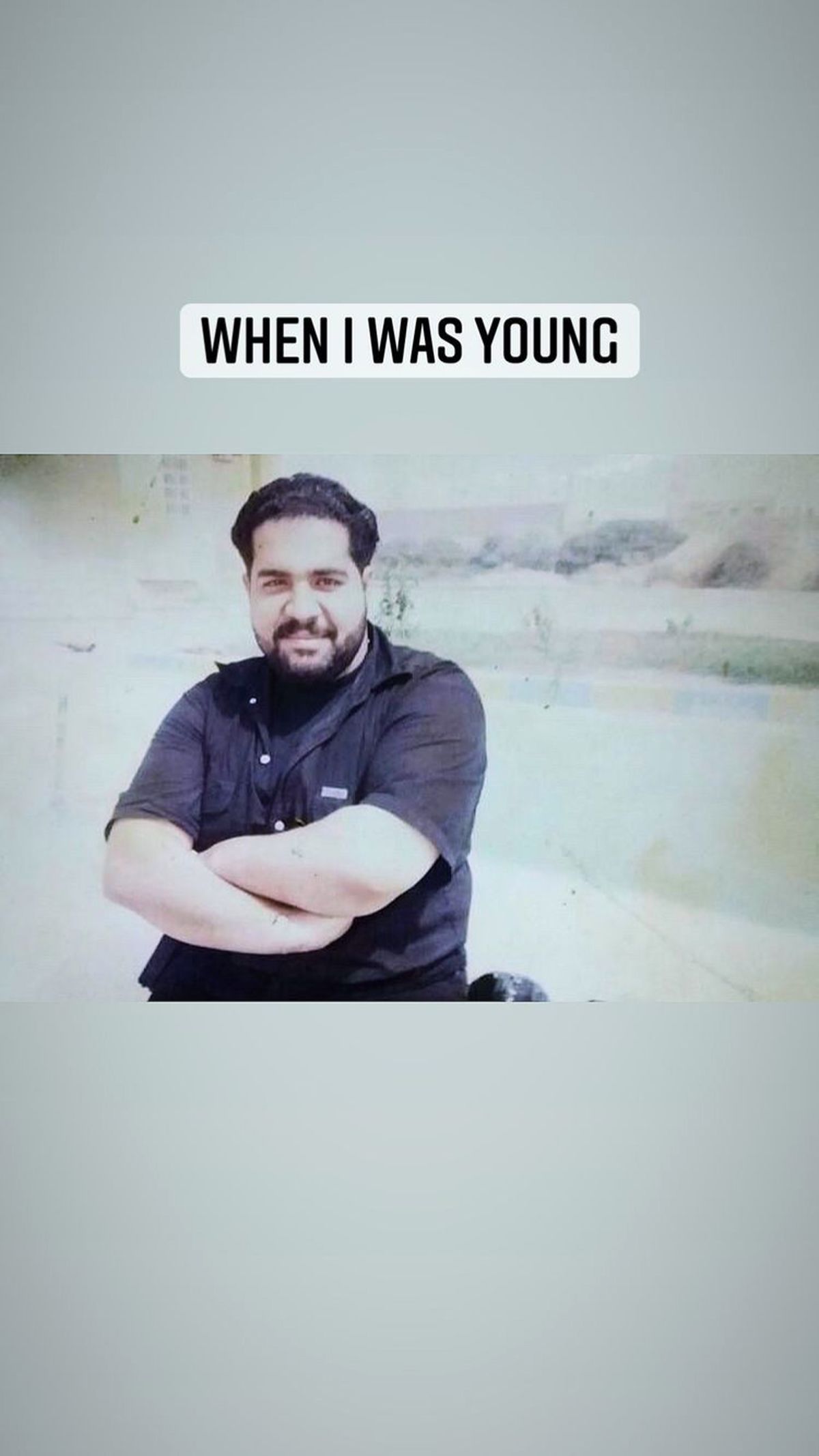 رضا صادقی در جوانی + عکس