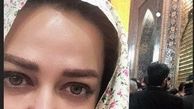 اینستاگرام.سلفی بهاره رهنما در حرم امام رضا (ع)