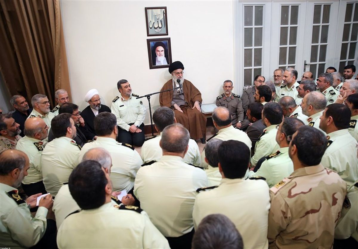رهبر انقلاب: نیروی انتظامی رکن تأمین امنیت است