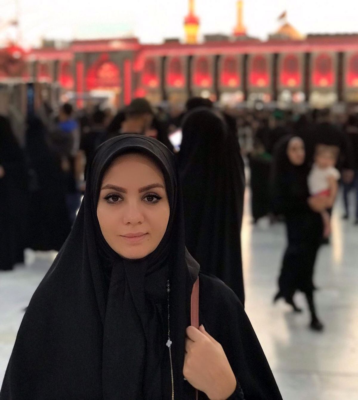 عاشورای مبینا نصیری در بهترین مکان دنیا+عکس