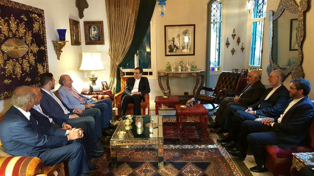 جابری انصاری: آقای جنبلاط نقش مثبتی در وفاق ملی لبنان دارد