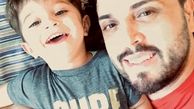 پدرام کریمی و پسرش + عکس