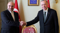 تابلوی معنادار در محل دیدار اردوغان با قالیباف