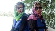 شبنم‌ قلی خانی و دوستش + عکس
