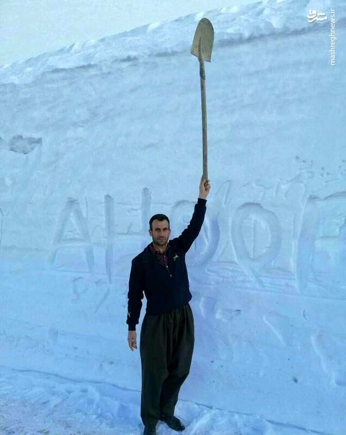  بارش ۳ متری برف در کردستان