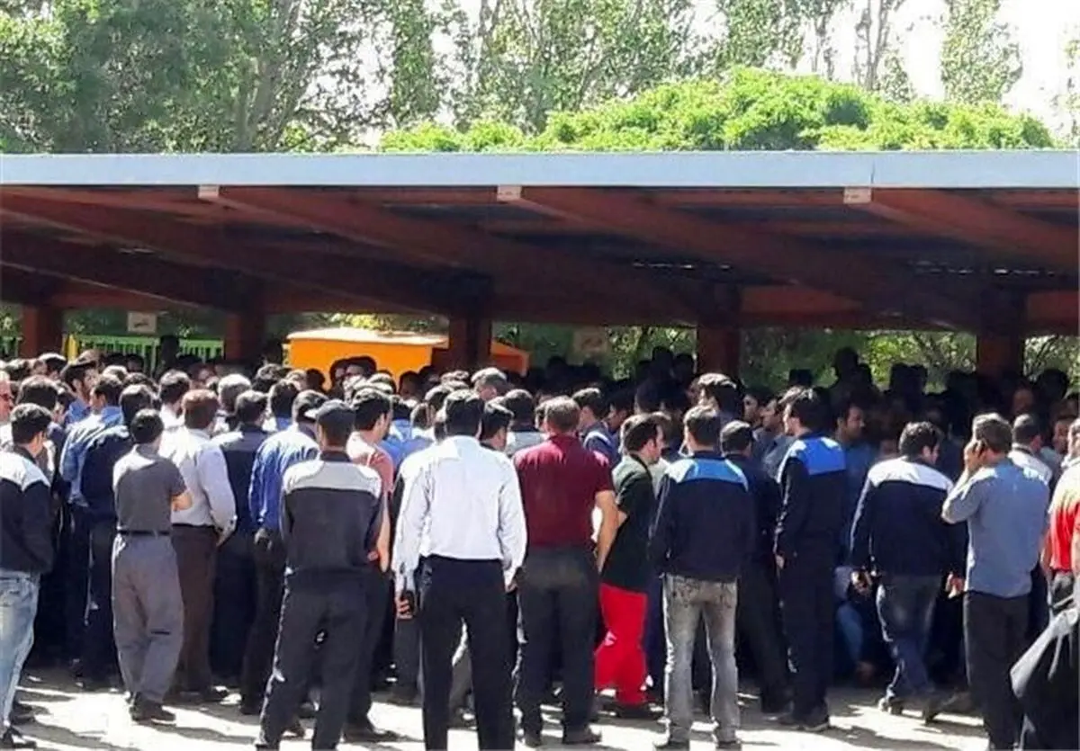 ماجرای حضور کارگران یک کارخانه مشخص در اعتراضات خیابانی
