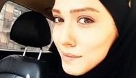 شهرزاد کمال زاده در خودروی لوکسش!