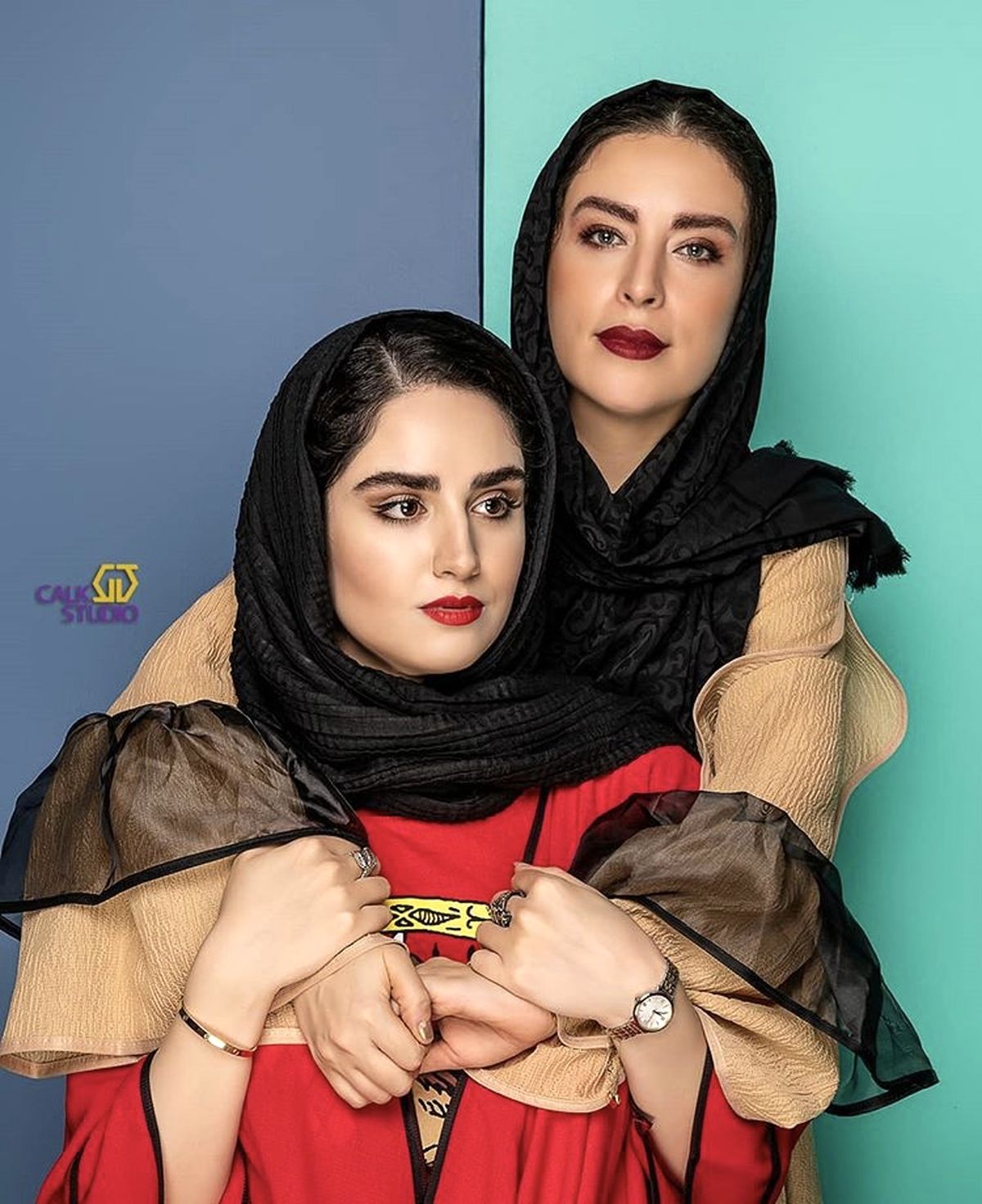 هانیه غلامی و مادرش + عکس