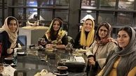 دورهمی خانم بازیگر با دوستانش در رستوران + عکس