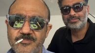 مهران غفوریان با سیگار + عکس