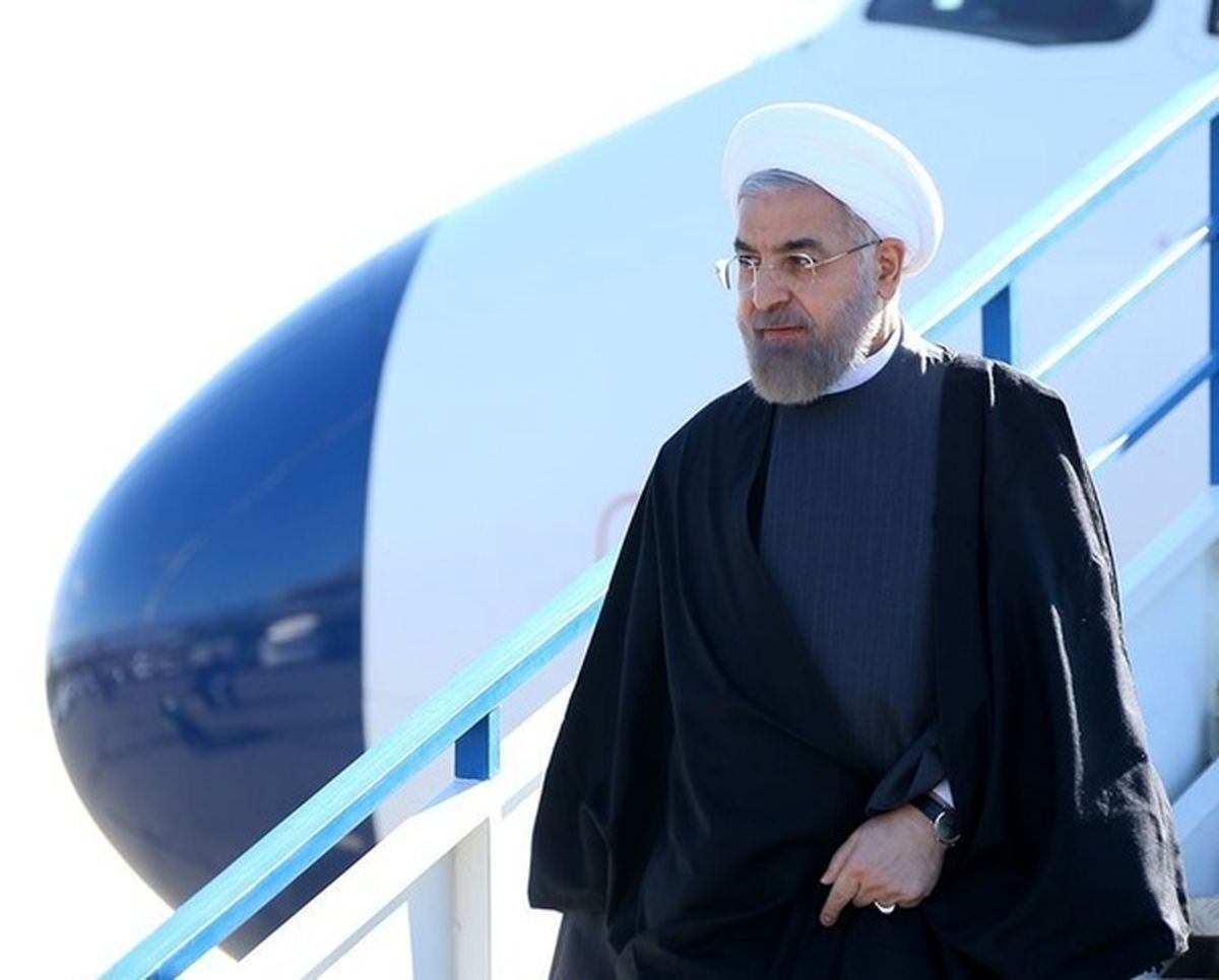 روحانی وارد تبریز شد