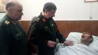 رضایی از جانباز صد در صدی خرم آباد عیادت کرد