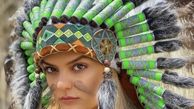 کلاه سرخ پوستی دنیا مدنی + عکس