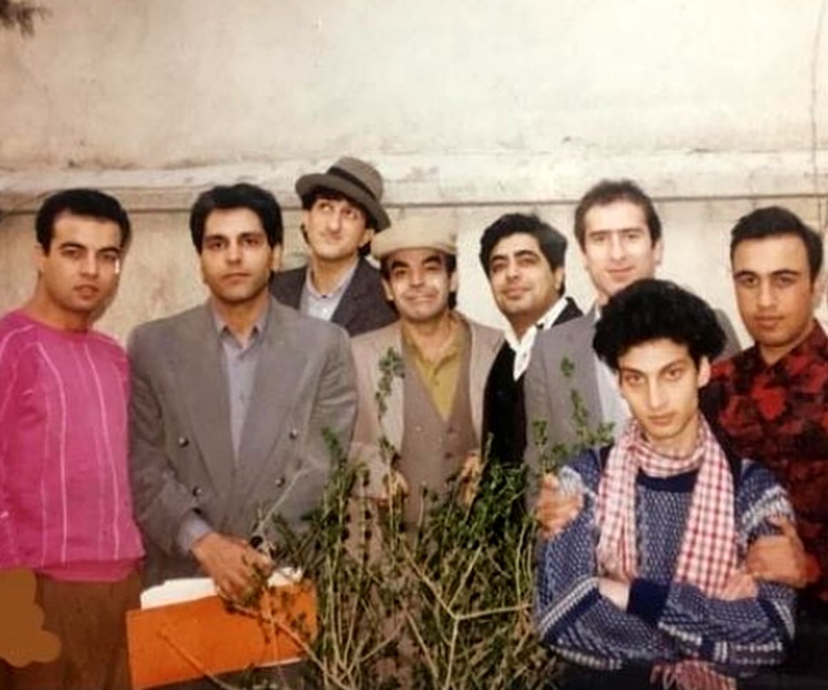 عکس زیرخاکی از مهران مدیری، رضا عطاران و رفقا