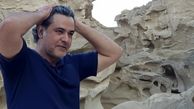 عمار تفتی در دل کوه + عکس