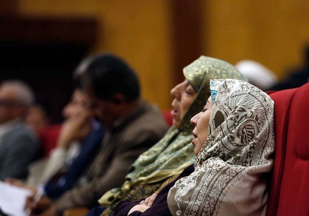 خواب عمیق هنگام سخنرانی جهانگیری! 
