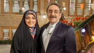 قدردانی خانم مجری از همسرش برای نگهداری از پسرش