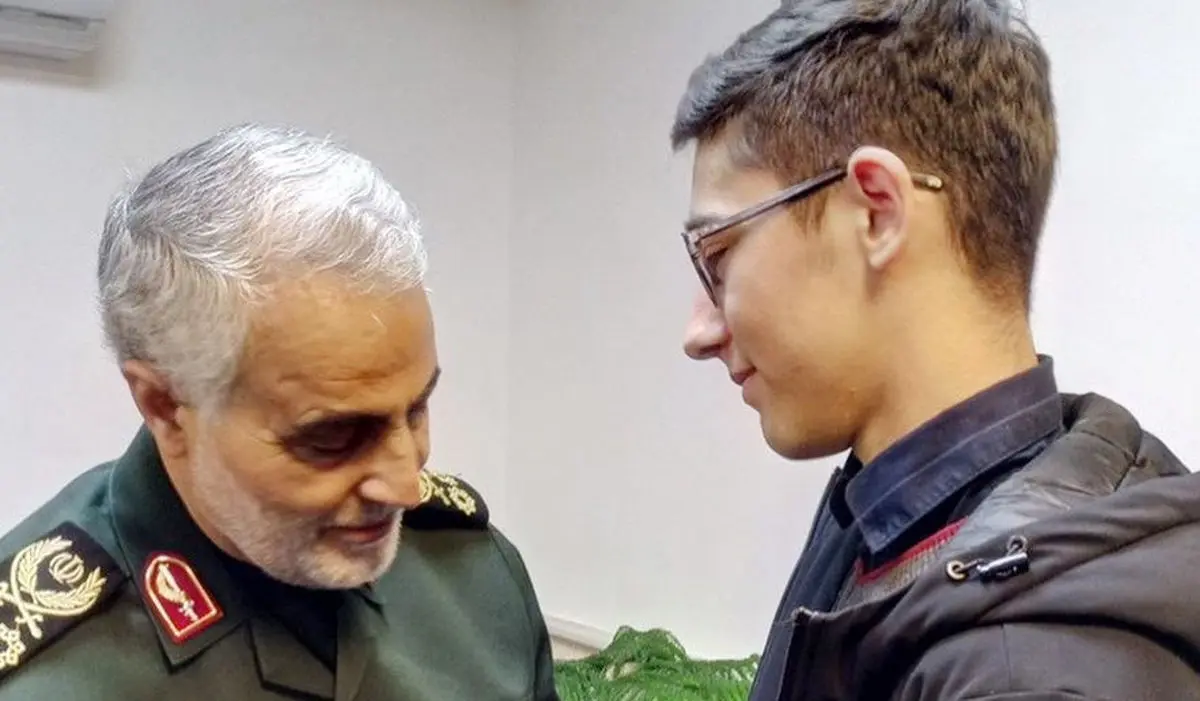 اینستاگرام:آرین غلامی: می‌خواهم با انگشتر حاج قاسم سلیمانی مهره‌ها را جا به جا کنم 