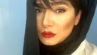 گریم عجیب غریب مینا وحید در تئاتر + عکس