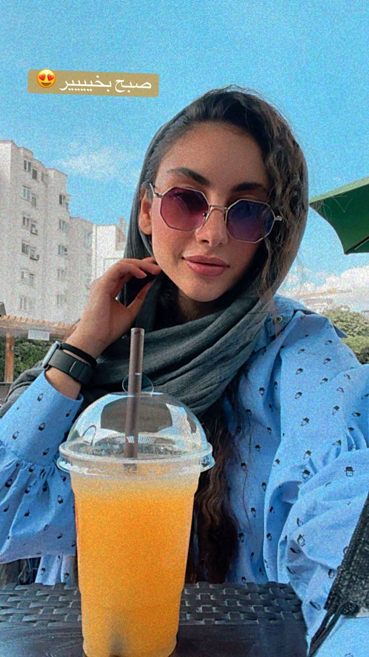 صبح بخیر به سبک ترلان پروانه + عکس