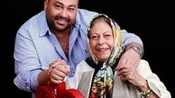 ثریا قاسمی در کنار پسرش + عکس