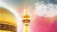 پوشش ضریح و پرچم گنبد حرم‌ منور رضوی تعویض شد